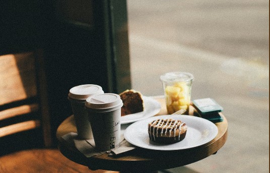 A quiet table by the window